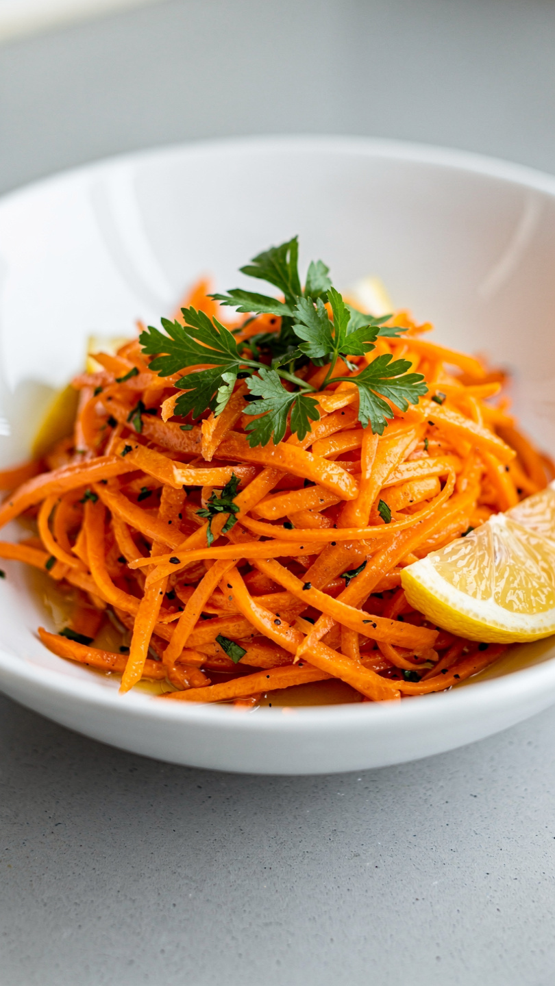 Viral Carrot Salad with Korean-Inspired Dressing